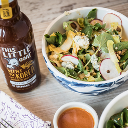 Spring Salad with Spicy Citrus Dressing
