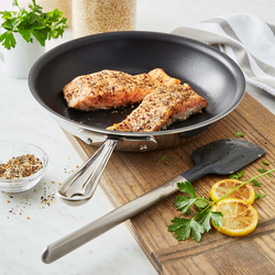All-Clad D3 Stainless Steel Nonstick 10&#34; Skillet with Spatula
