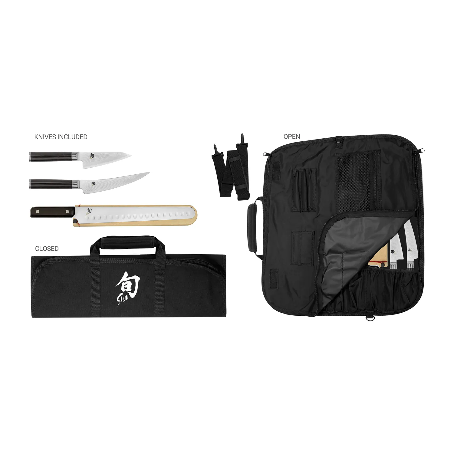 Shun Classic 4-Piece BBQ Knife Set