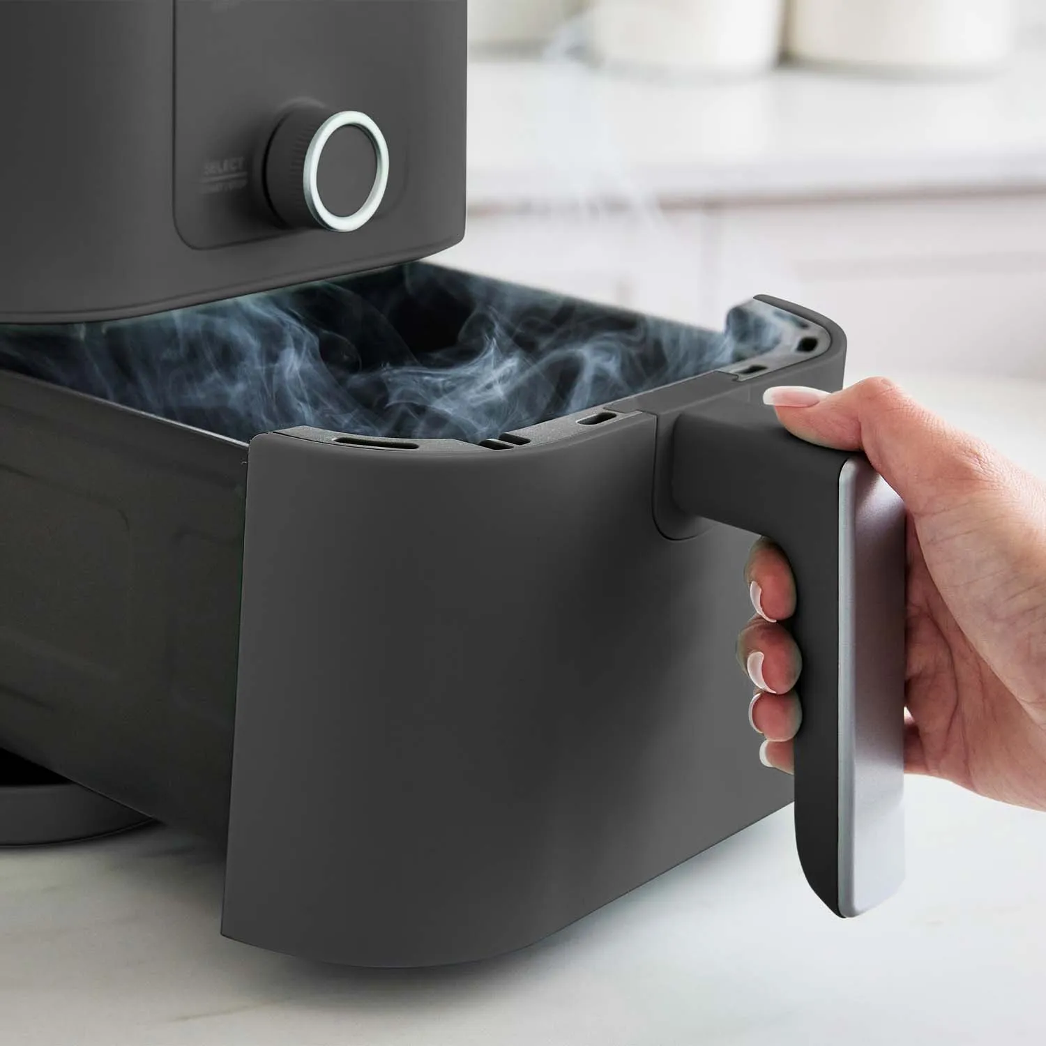 Martha Stewart by GreenPan Slim Air Fryer, 6qt.