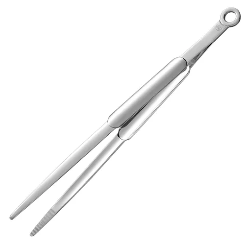 Matfer 652012 Chef Plating Tongs 5-1/2L Stainless