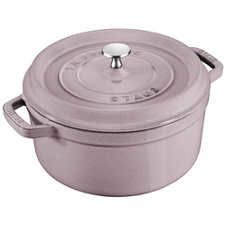 Staub Round Dutch Oven, 5.5 qt. Best cast iron pot