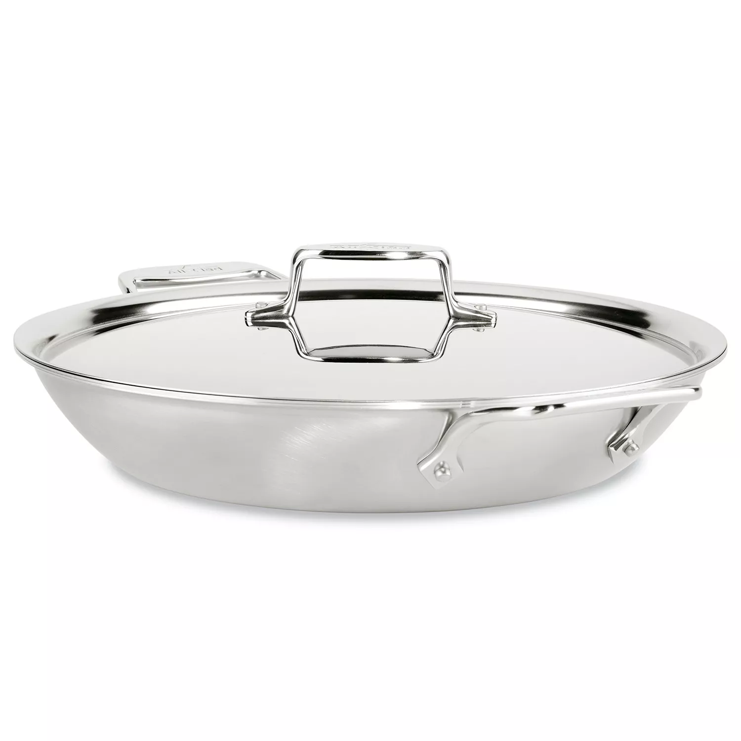 All-Clad D5 Brushed Stainless Steel Universal Pan, 4.5 qt.