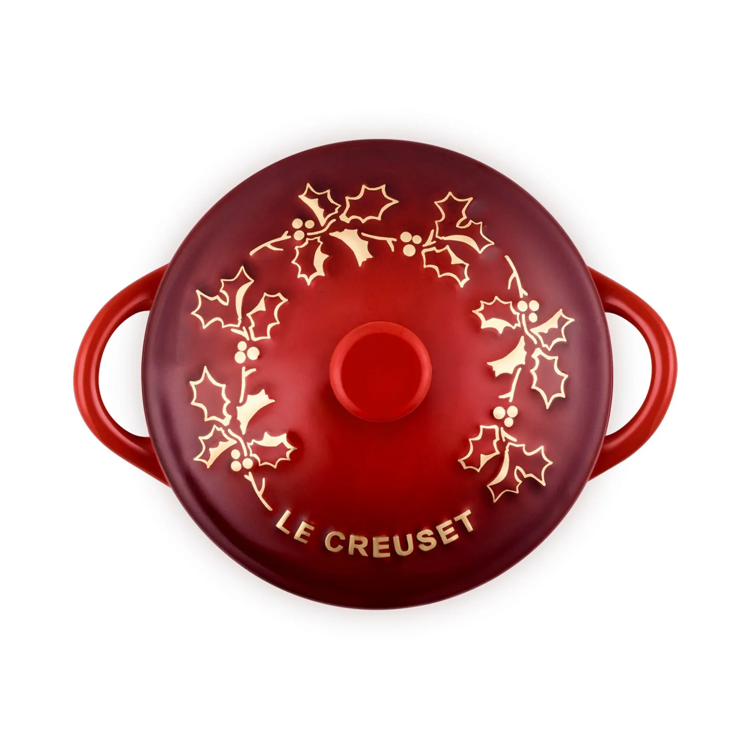 Le Creuset Holly Petite Cocotte, 8 oz.