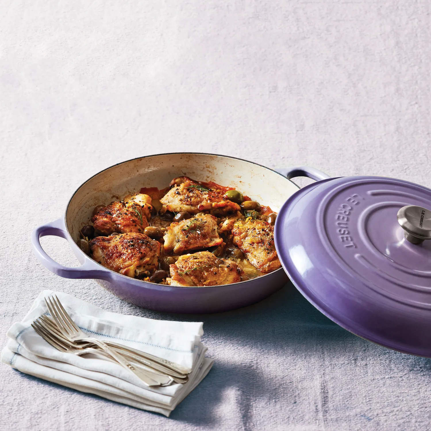 Le Creuset Signature Braiser, 3.5 qt.