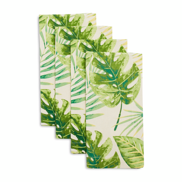 Palm Leaf Napkins, Set of 4
