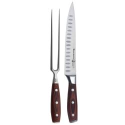 Messermeister Avanta Kullenschliff 2-Piece Carving Set The knife is super sharp and cuts through a roast and chicken like it