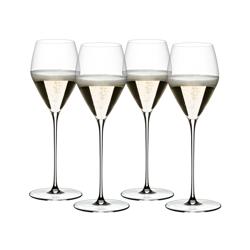 RIEDEL Veloce Champagne Wine Glasses, Set of 4