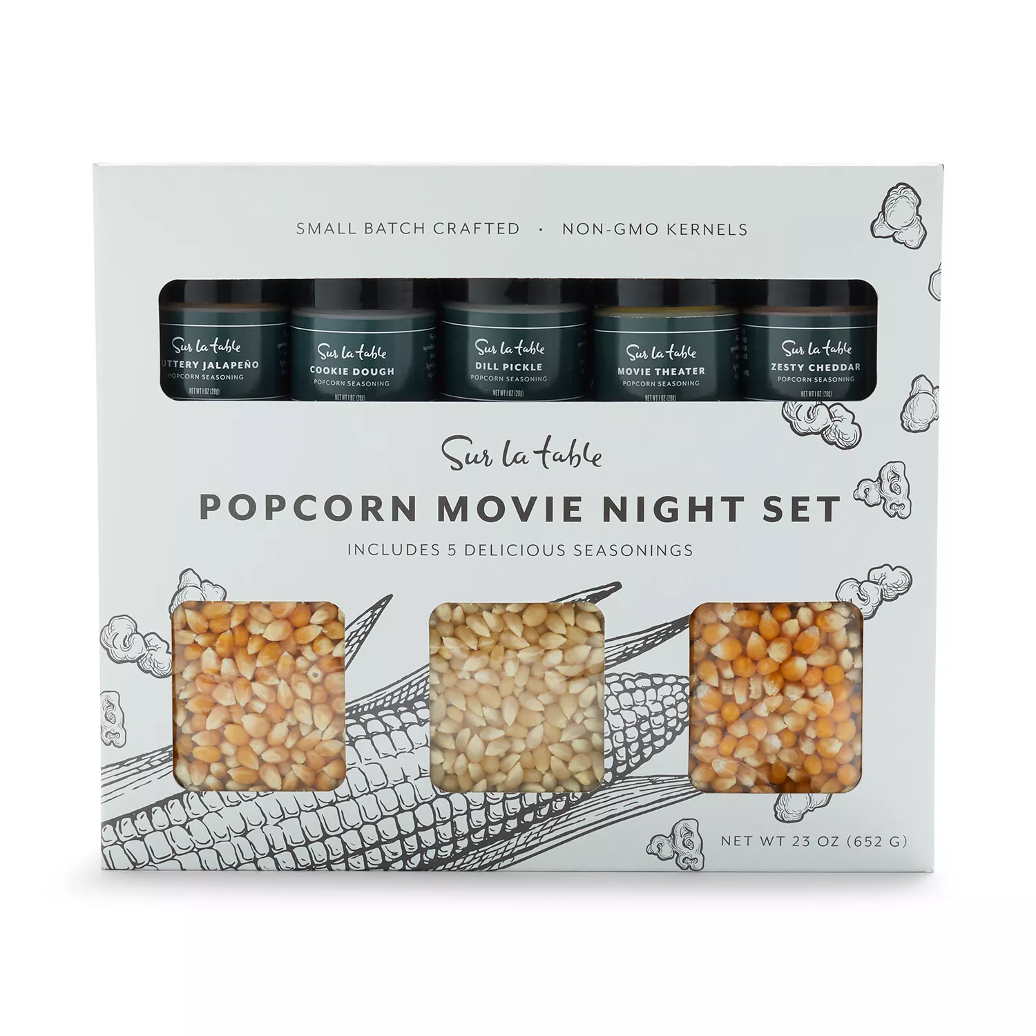 Sur La Table Movie Night Popcorn Set