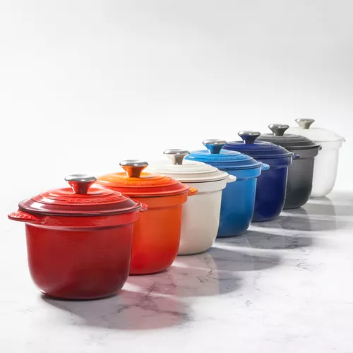 Le Creuset Rice Pots with Stoneware Insert, 2.25 qt.