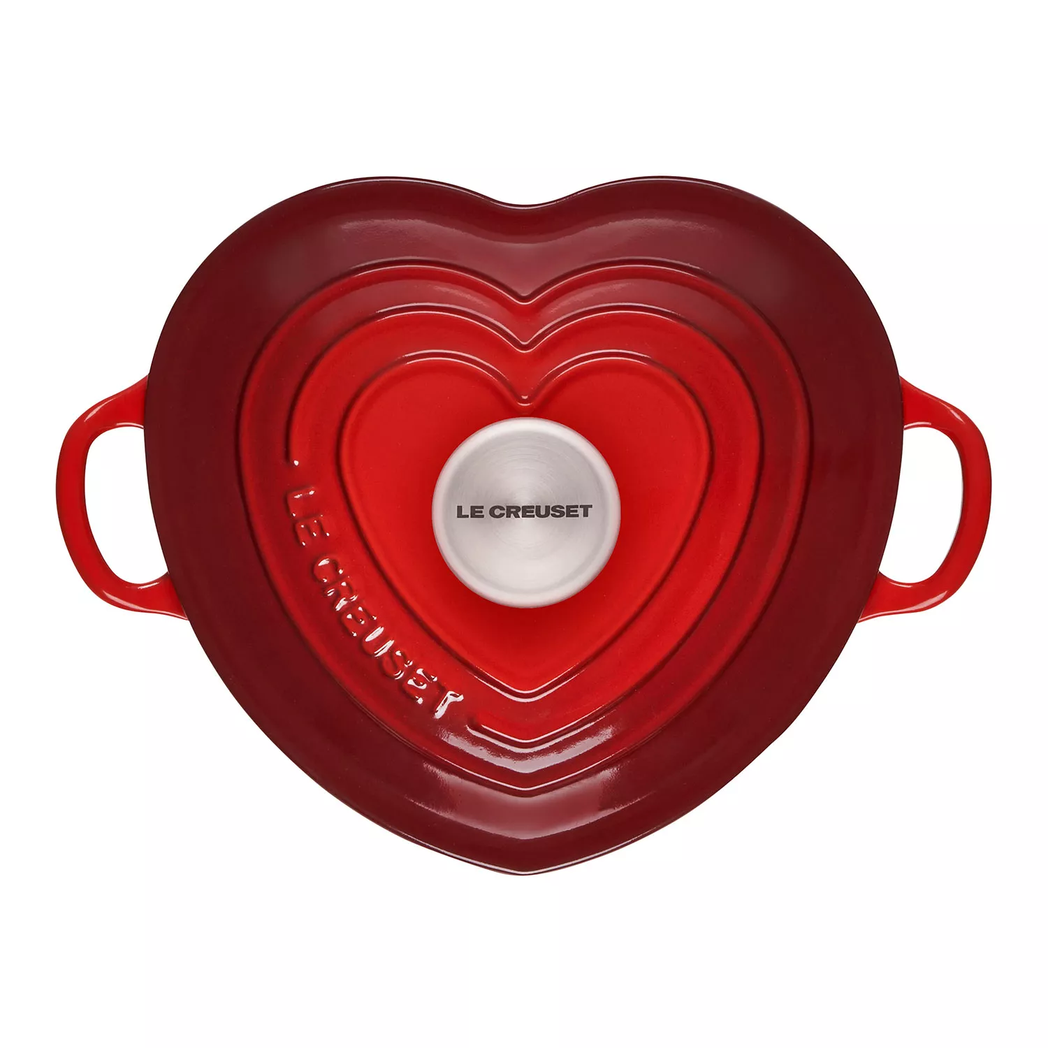 Shop Le Creuset L' Amour Collection 2-Qt. Cast Iron Heart Dutch