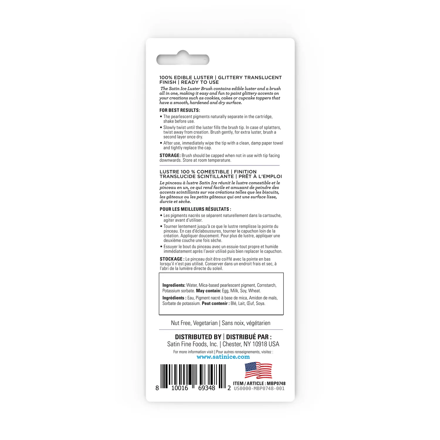 Satin Ice Luster Brush