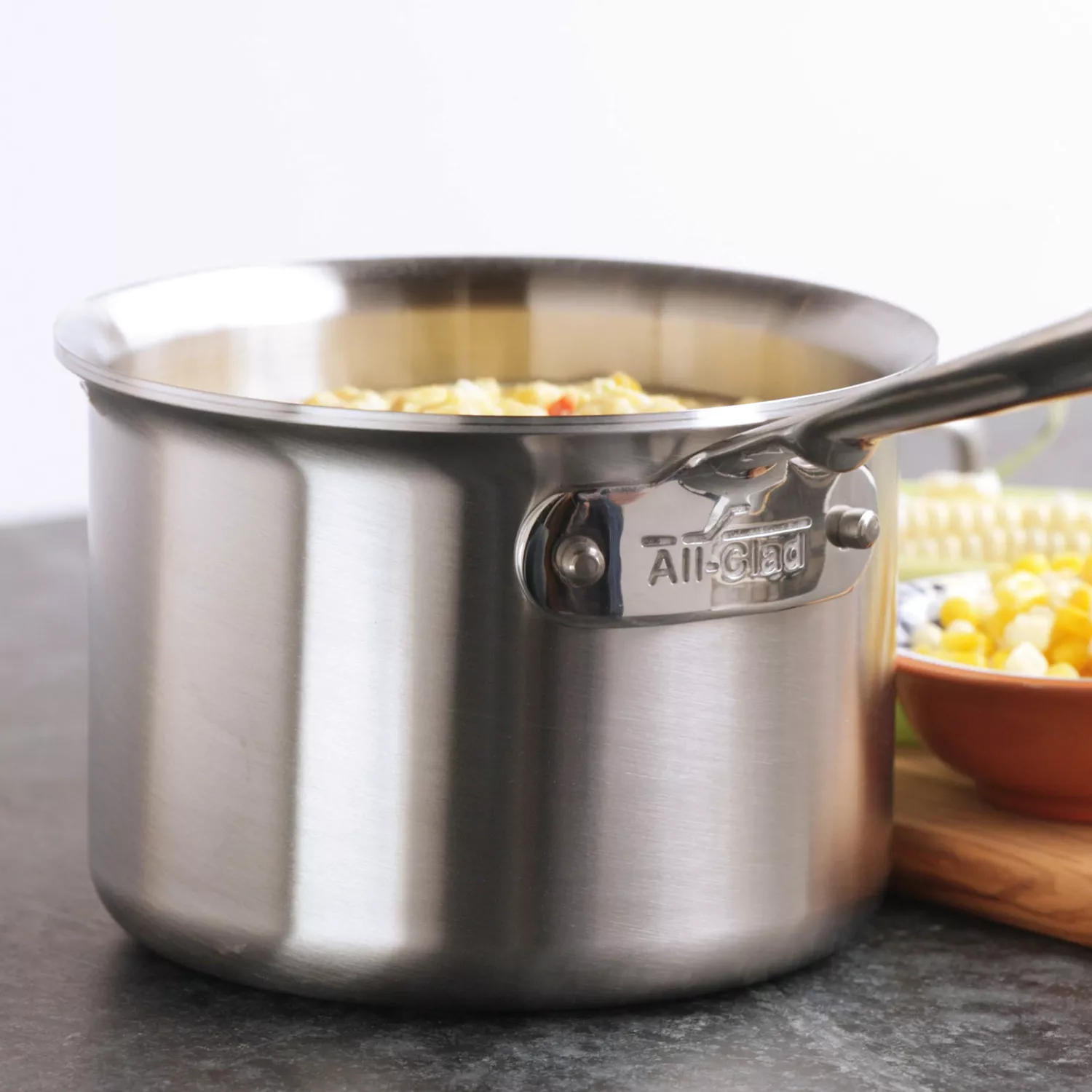 All-Clad D5 Brushed Stainless Steel 14-Piece Cookware Set