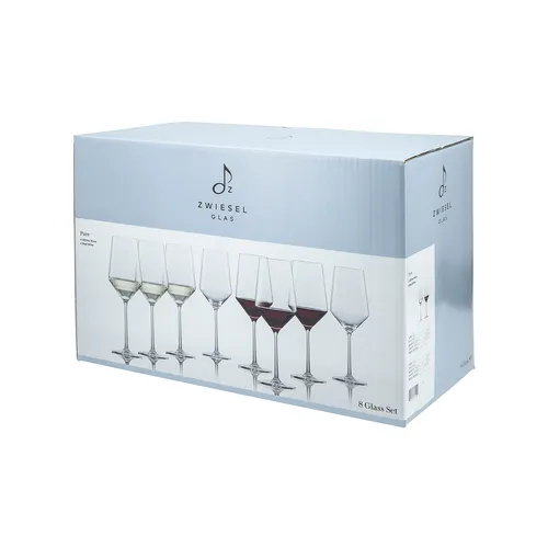 Schott Zwiesel Pure Mixed Red & White Wine Glasses, Set of 8