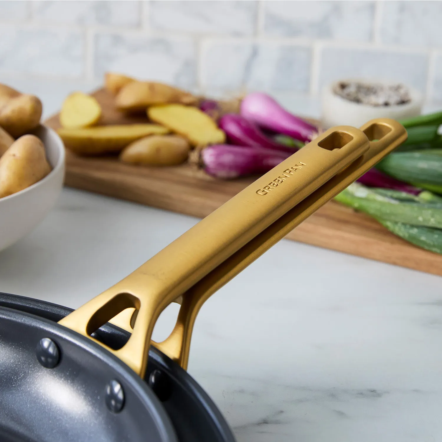 GreenPan Reserve Pro Skillets, Set of 2