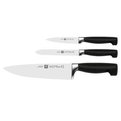 Zwilling J.A. Henckels Four Star Eco 3-Piece Knife Set Have several Zwilling knives; they are the best knives ever; wish I had a set 30 years ago