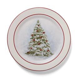 Sur la table Vintage Christmas Dinner Plate