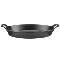 Staub Black Oval Roasting Dish, 2.25 qt. Staub