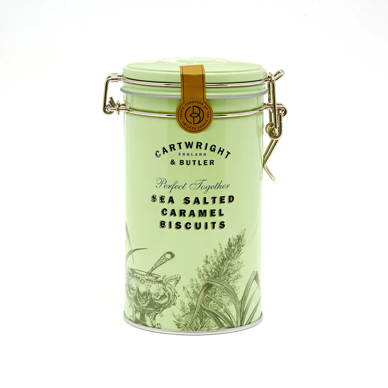 Cartwright & Butler Sea Salted Caramel Biscuits Tin 