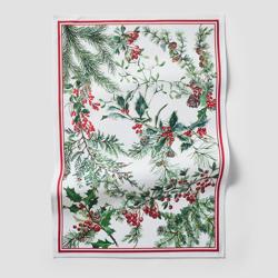Sur La Table Winter Botanical Kitchen Towel