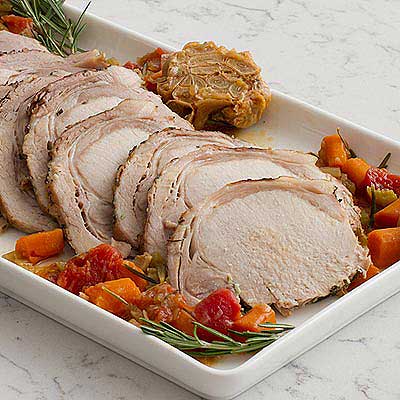 Dutch Oven Slow Roasted Pork Shoulder with Rosemary Garlic Marinade