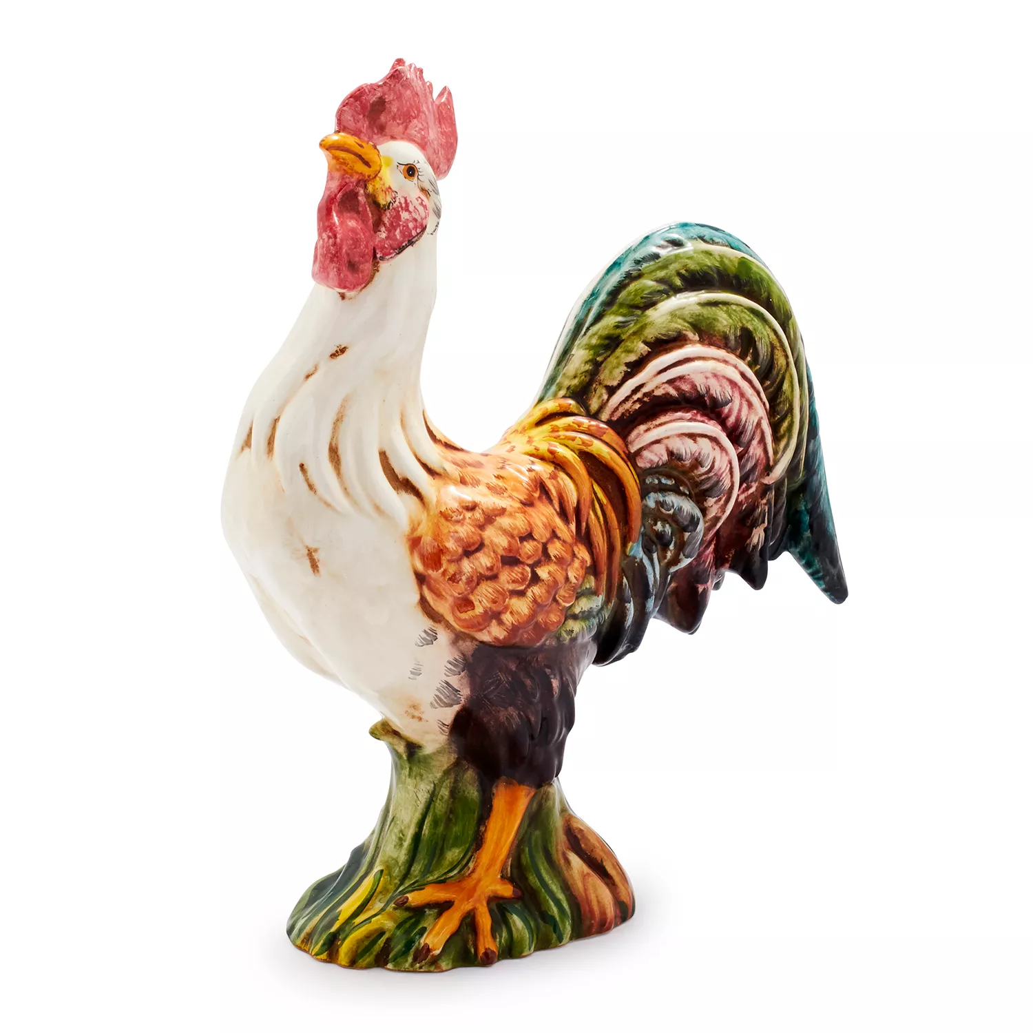Sur La Table Italian Hand-Painted Ceramic Rooster