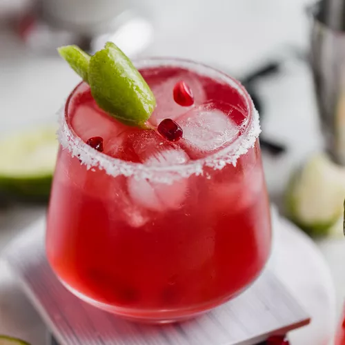 Winter Pomegranate Margaritas