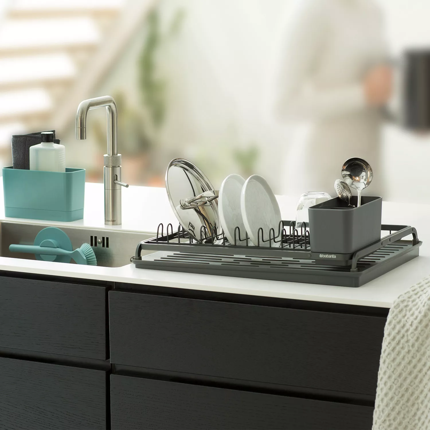 Brabantia Sinkside Compact Dish Drying Rack