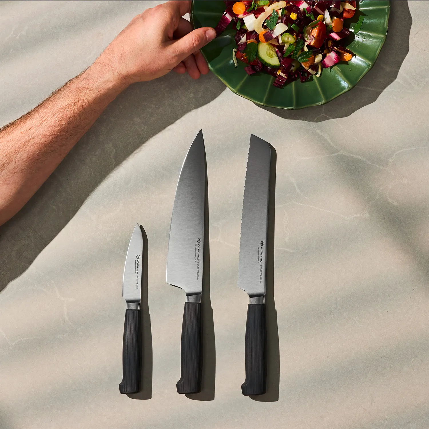Wüsthof Partner 3-Piece Starter Knife Set