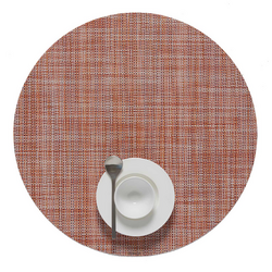 Chilewich Mini Basketweave Round placemats