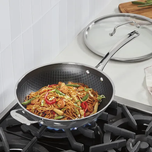Cuisinart FusionPlus Wok with Lid, 12"