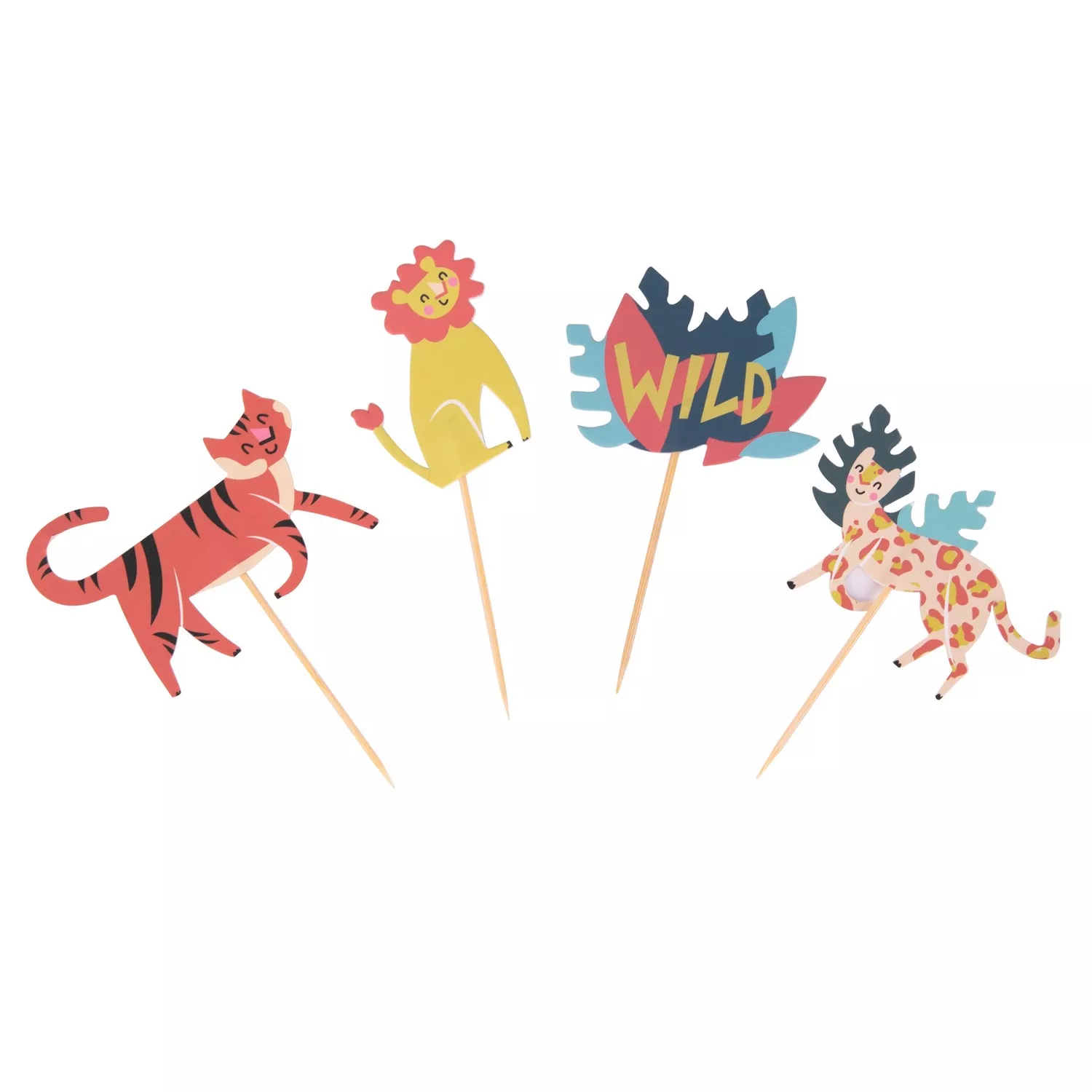 PME Go Wild Safari Animals Cupcake Kit