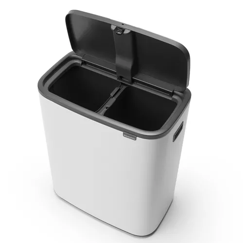 Brabantia Bo Touch Top Can, 2 x 30 L