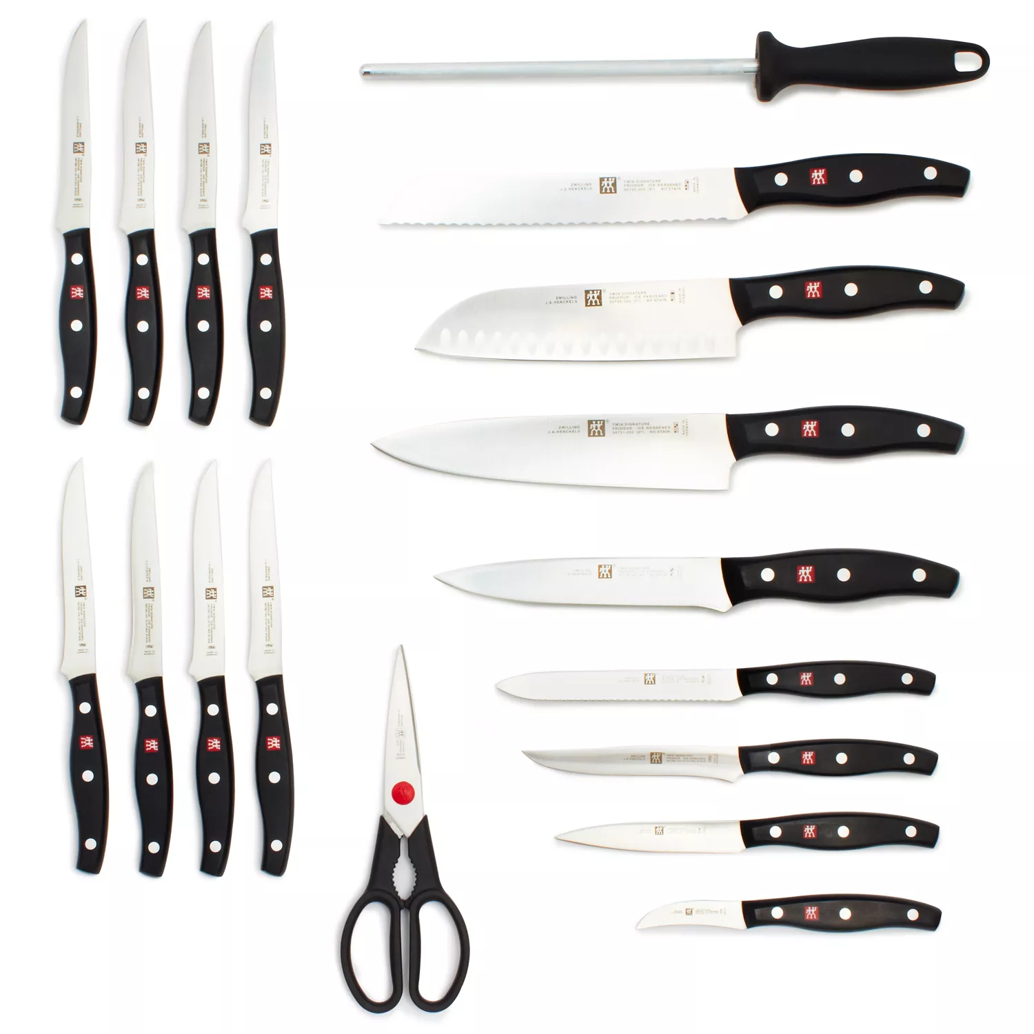 Zwilling J.A. Henckels Twin Signature 19-Piece Block Set