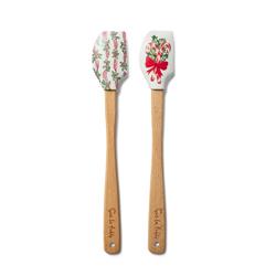 Sur La Table Mini Candy Cane Spatulas, Set of 2