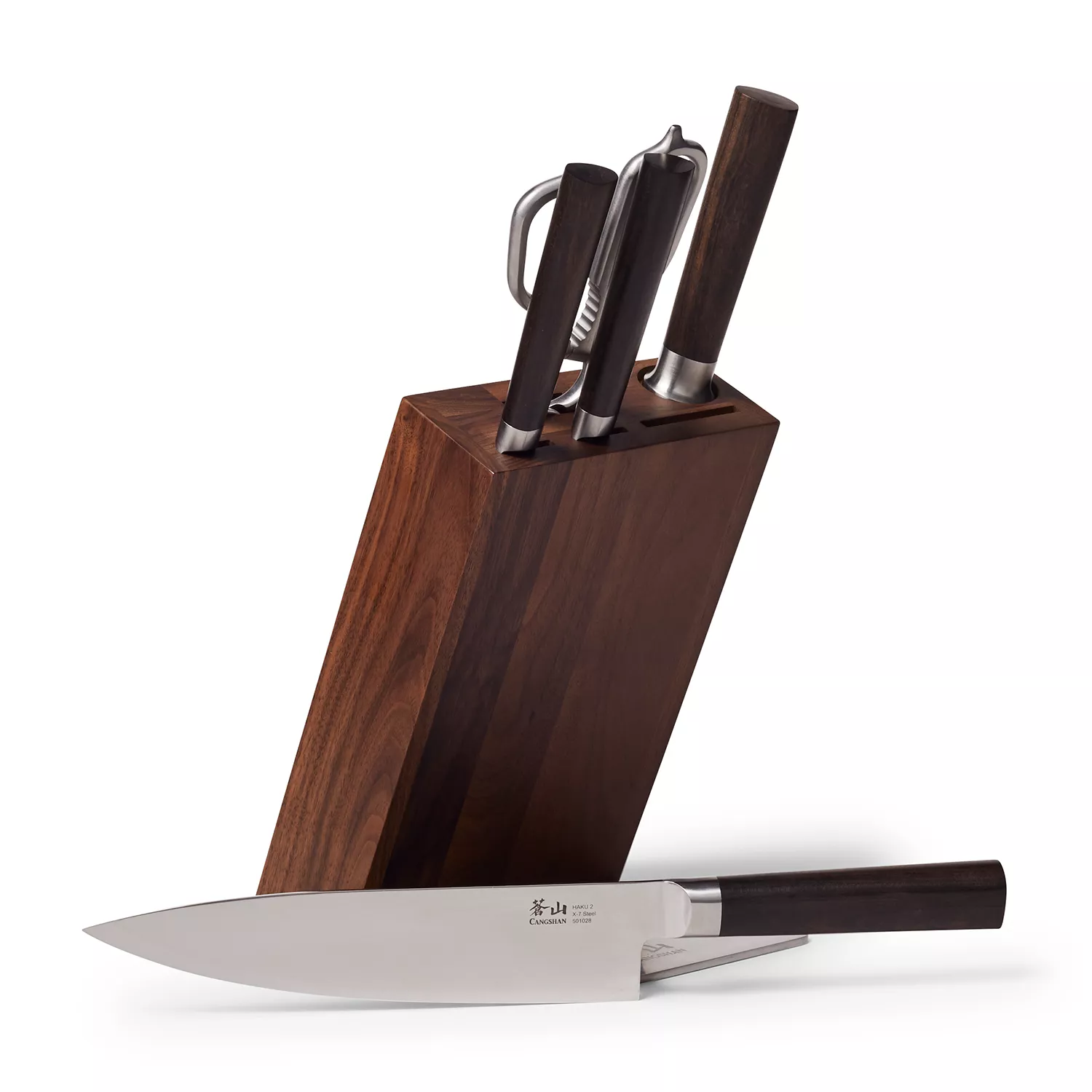 Cangshan Haku 6-Piece Knife Block Set