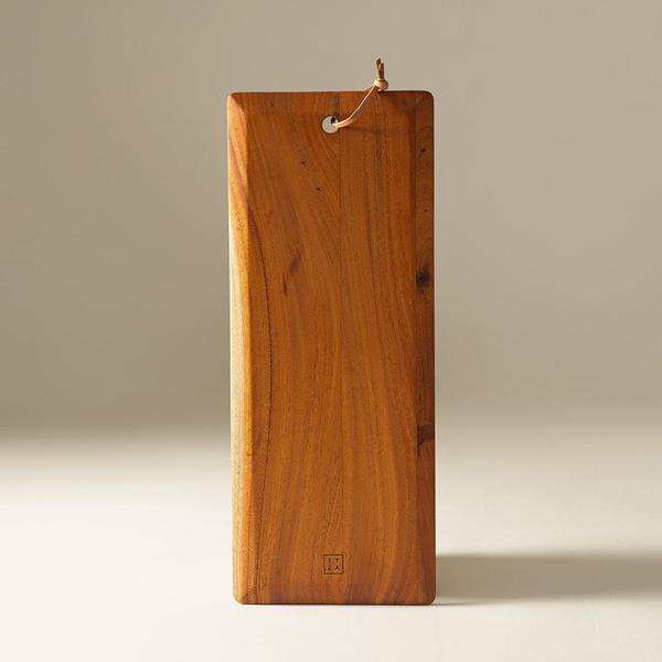 Powered by People Mahogany Wood Serving Board