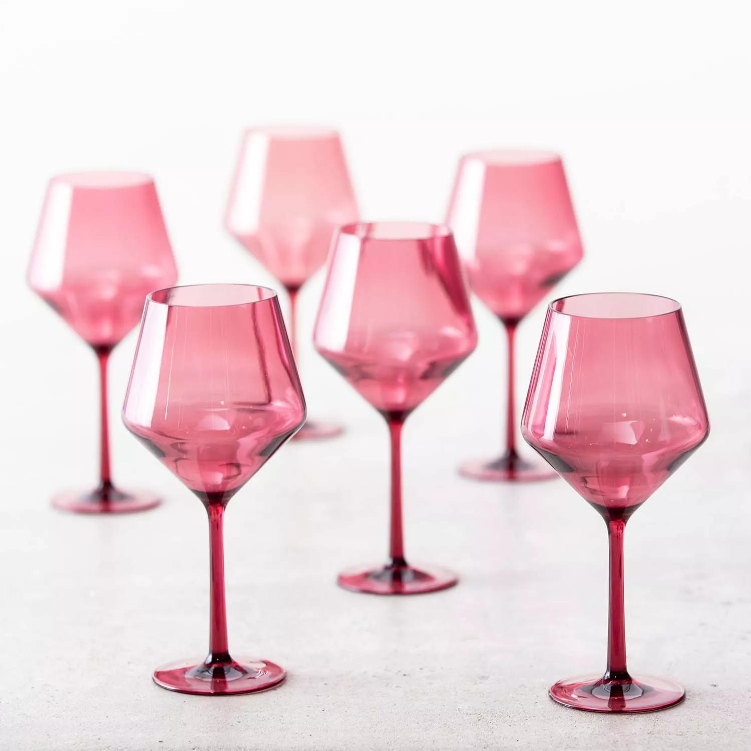 Fortessa Sole Outdoor Red Wine Glasses, Set of 6