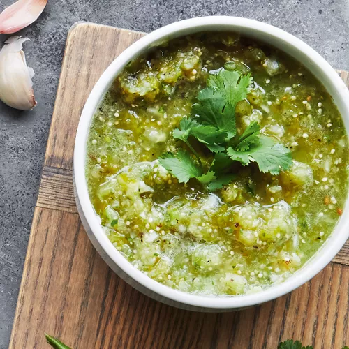 Charred Tomatillo Salsa