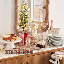 Sur La Table Gold Rim Coupe Glass