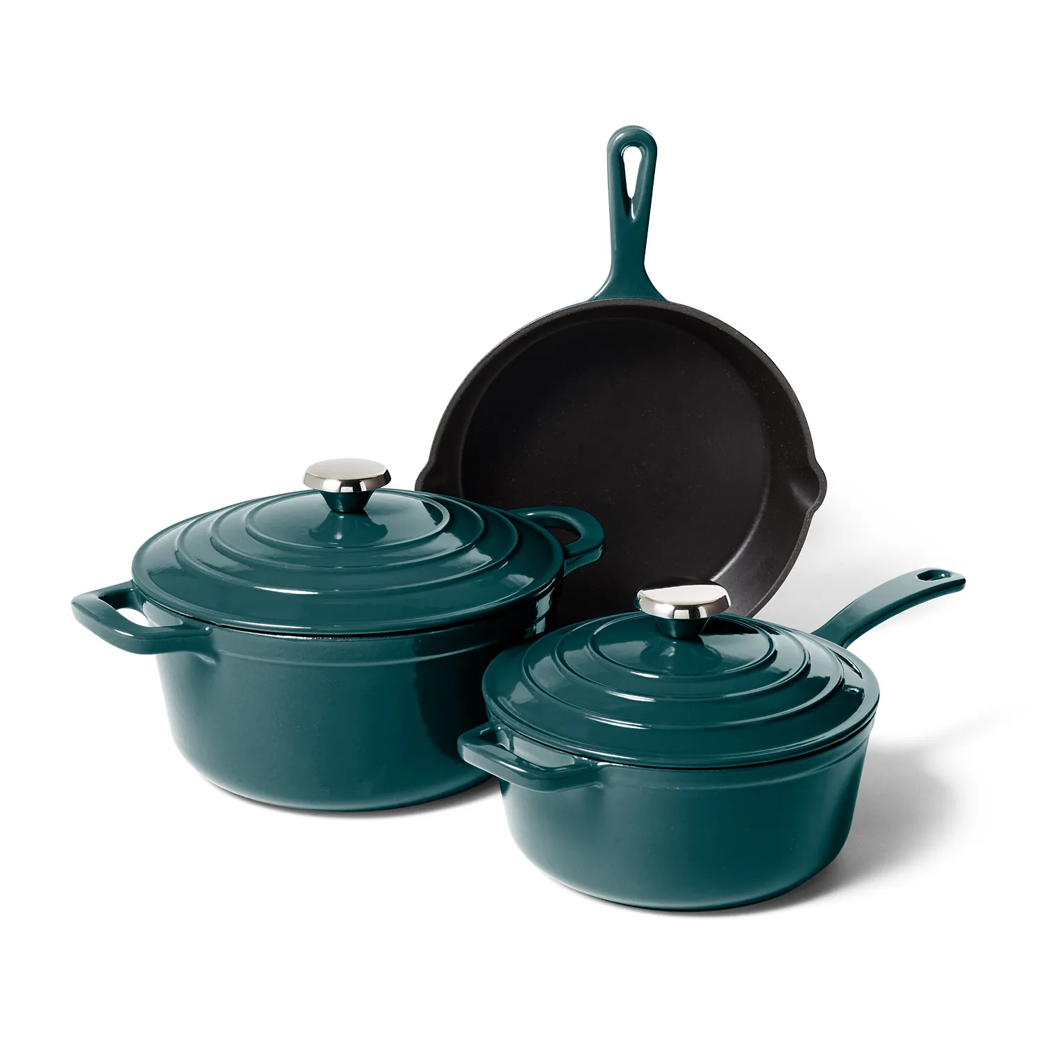Sur la table Enameled Cast Iron 5-Piece Set