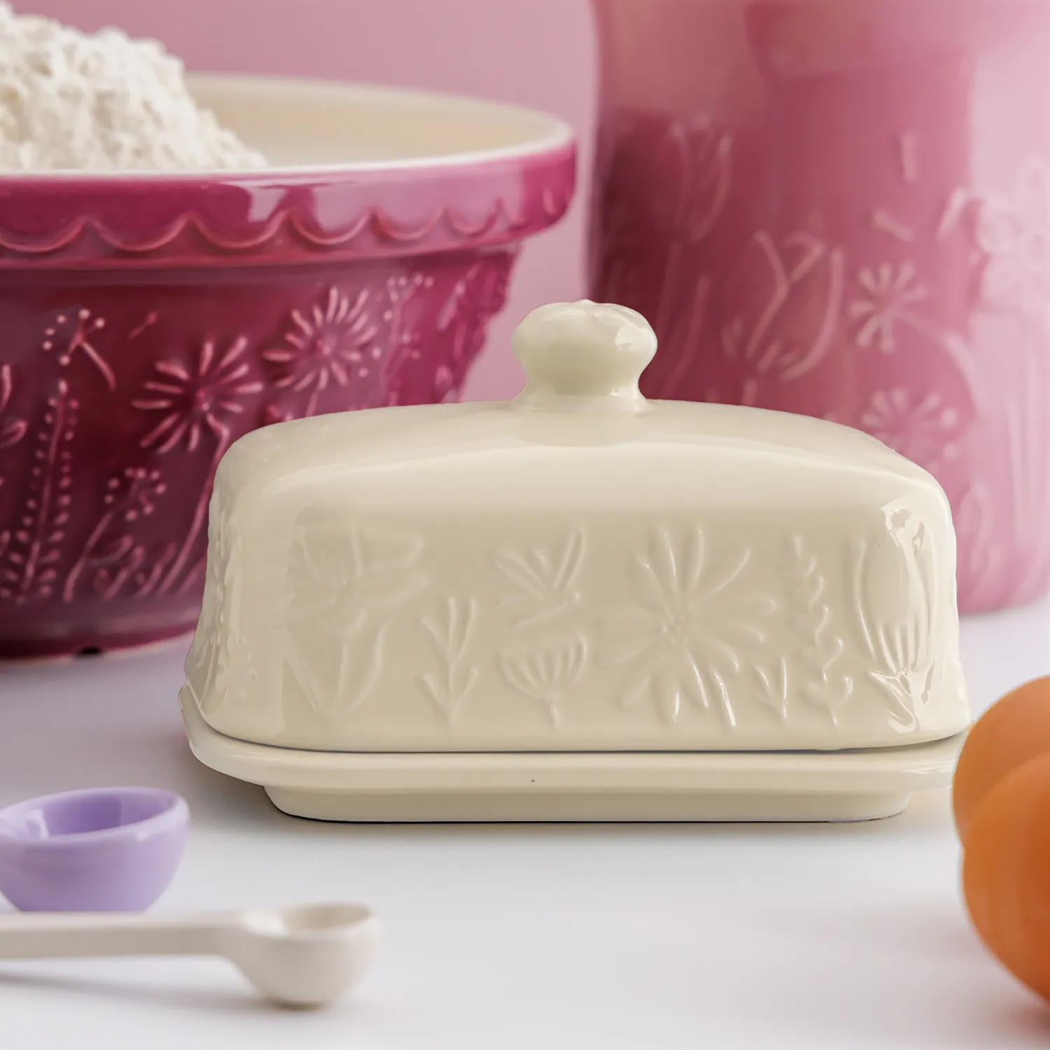 Mason Cash In the Meadow Butter Dish