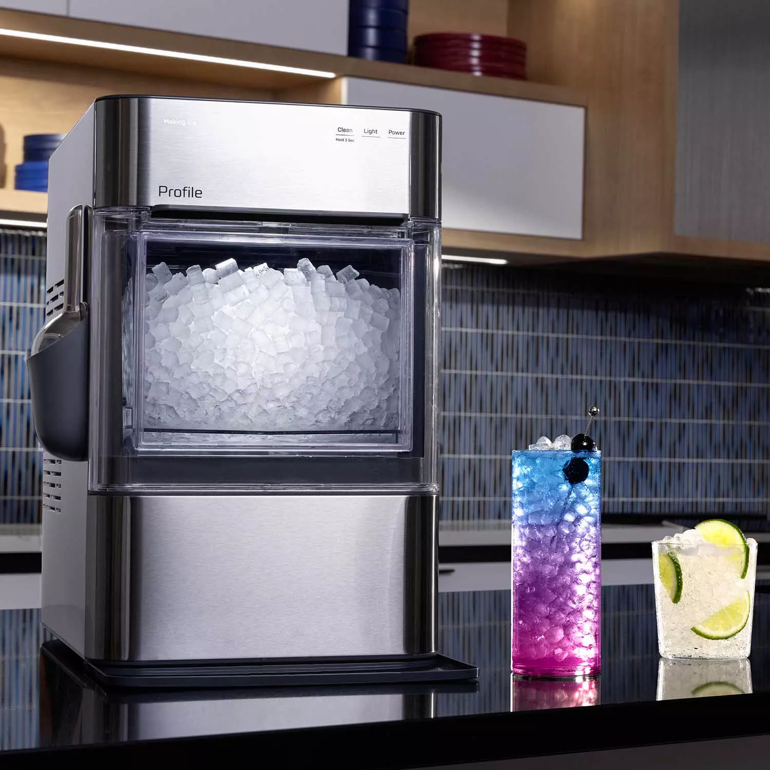 GE Profile Opal 2.0 Ultra Nugget Ice Maker with Scale Inhibiting Filter