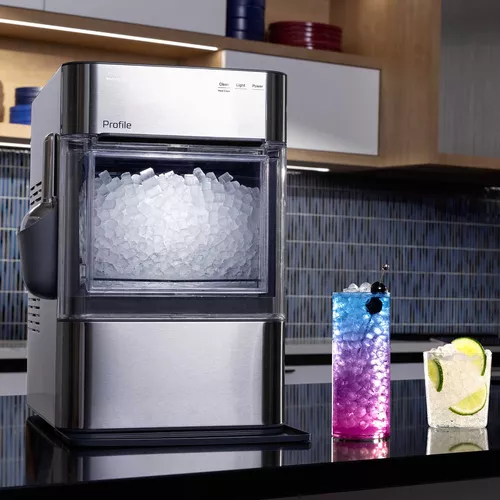 GE Profile Opal 2.0 Ultra Nugget Ice Maker with Scale Inhibiting Filter