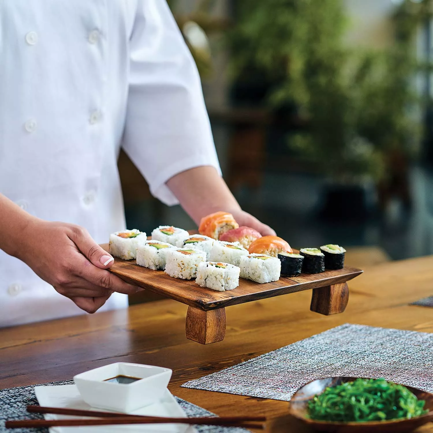 Fox Run Acacia Sushi Platter