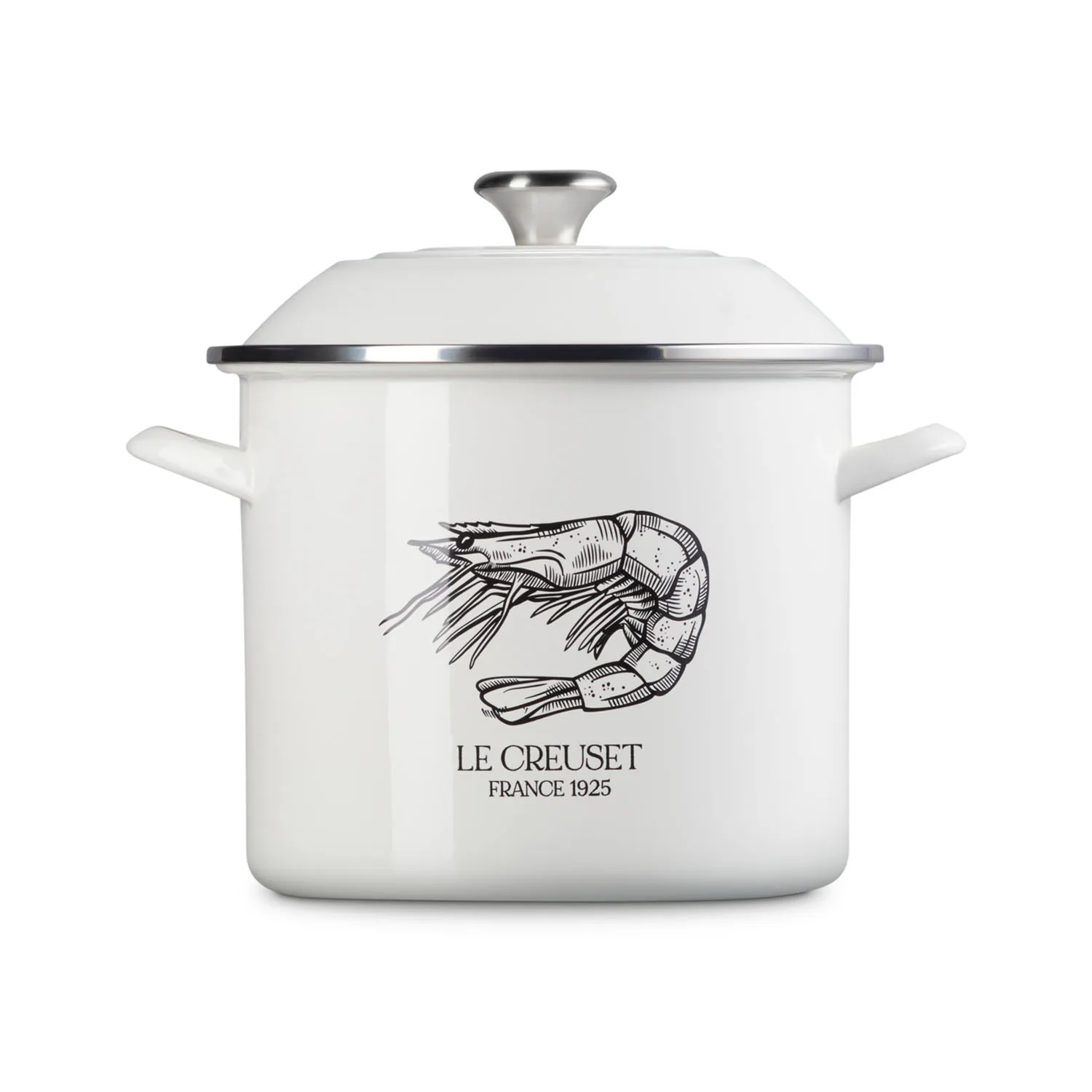 Le Creuset Enameled Steel Traditional Shrimp Stockpot, 10 qt.