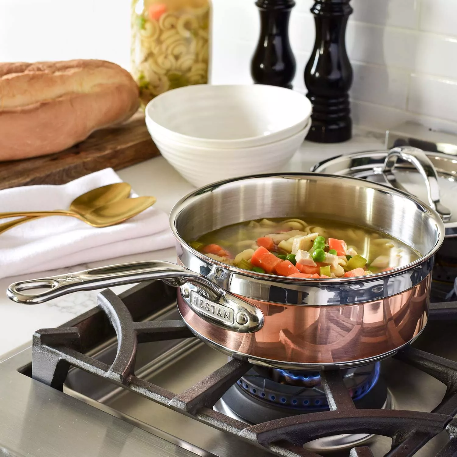 Hestan CopperBond Saucepans