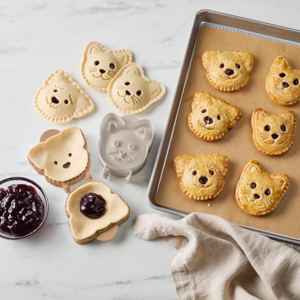Dog & Cat Hand Pie Molds, Set of 2 