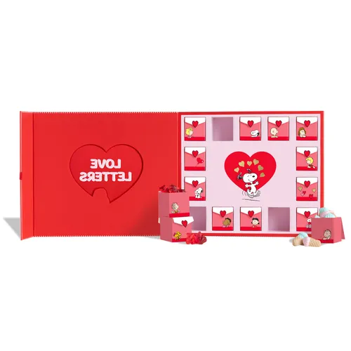Sugarfina Peanuts Love Letters Candy Tasting Collection