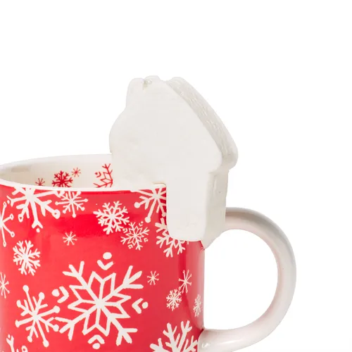 Sur La Table Figural Marshmallow Mug Huggers, Set of 4